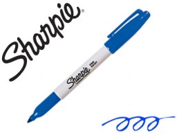Rotulador Sharpie punta fina tinta azul